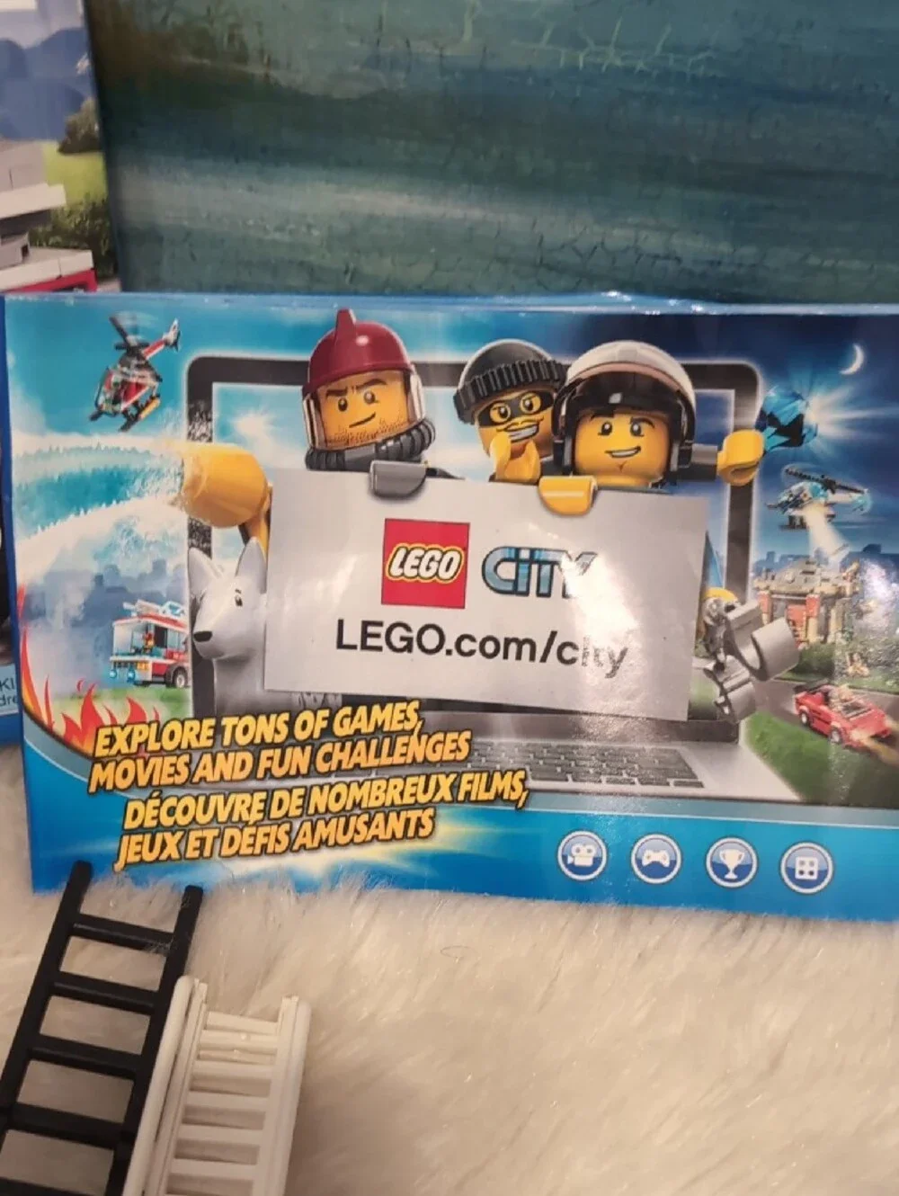LEGO City Fire Truck Set (Red) - Brand: LEGO
